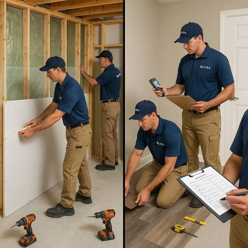 Repairs and Reconstruction process in Bridgeport, AL